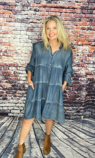 Blue Skies Denim Dress