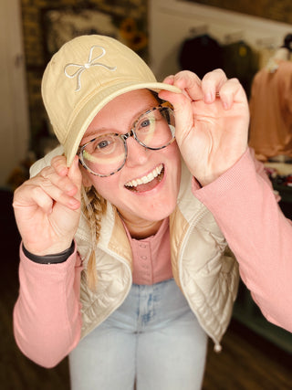 Sweet Bow Baseball Cap