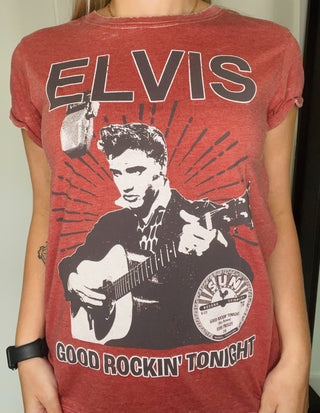 Elvis Burnout Tee