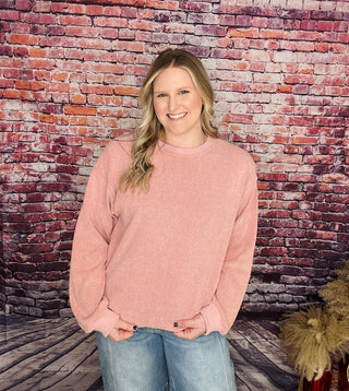 Blush Radiance Pullover